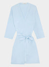 Powder Blue Drape Bamboo Women's Robe