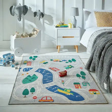  PractiRug Adventure Play Washable Kids Rug Dunelm