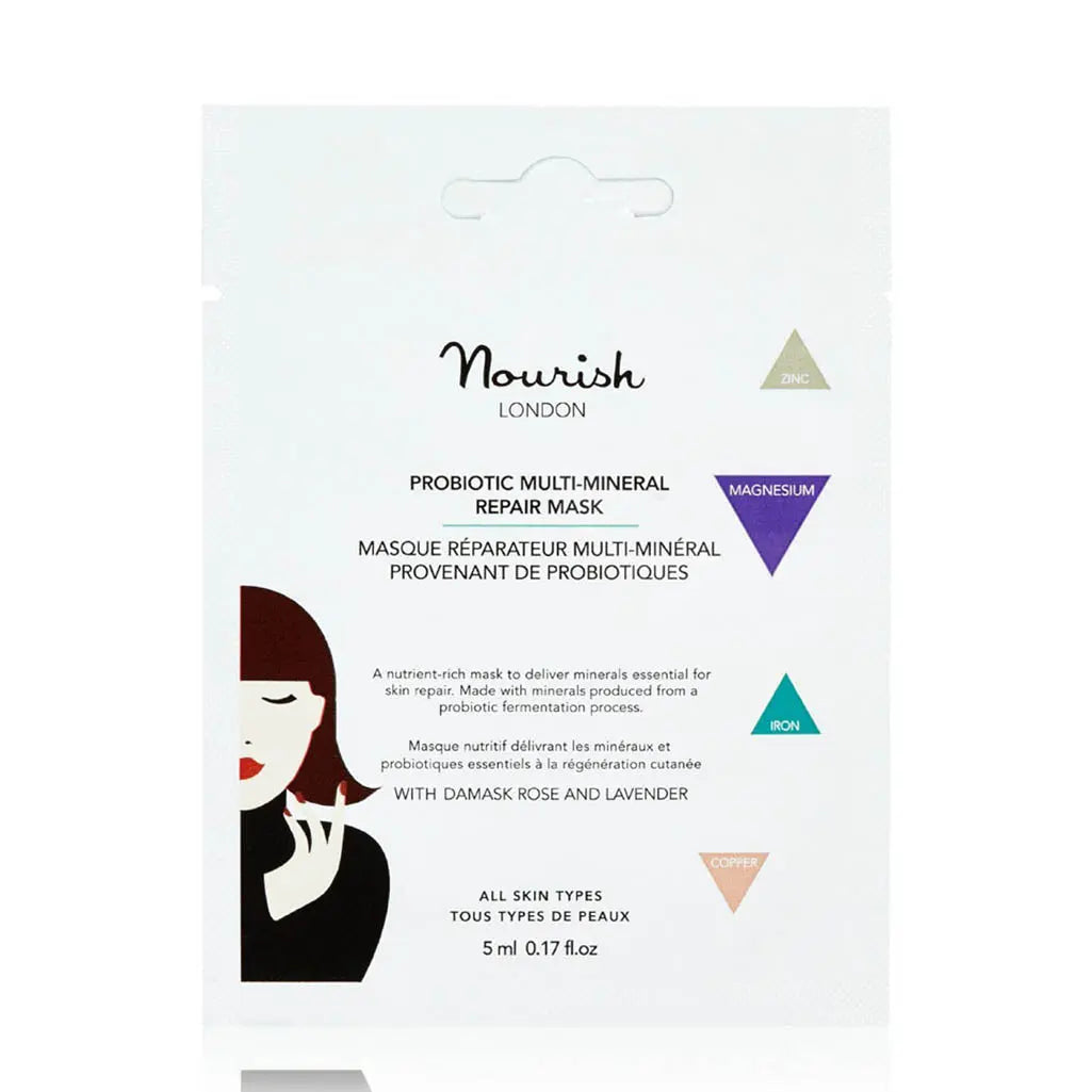 Probiotic Multi-Mineral Repair Mask - Single Use Nourish London