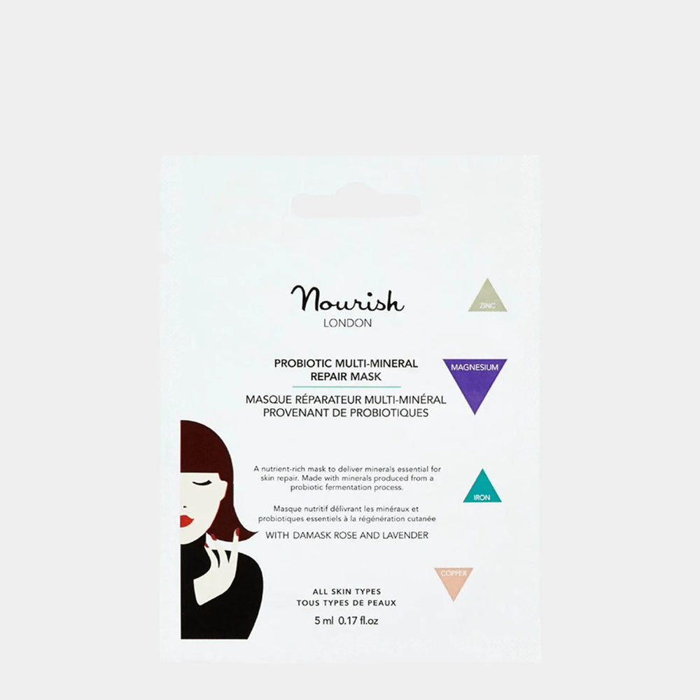 Probiotic Multi-Mineral Repair Mask - Single Use Nourish London