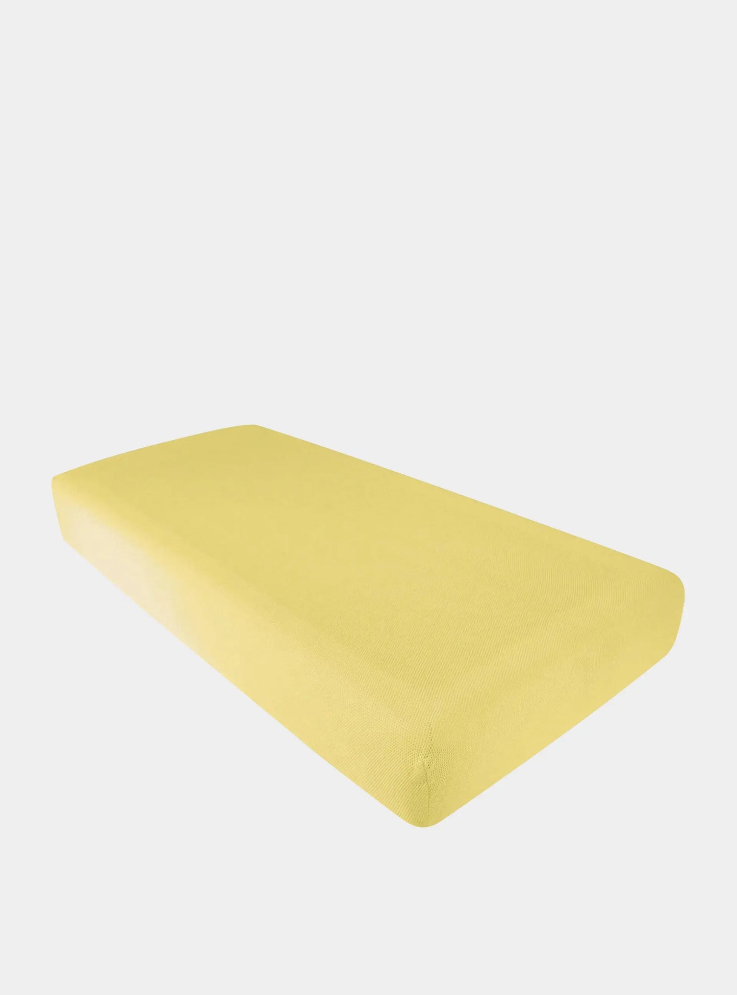 PurFlo Breathable Fitted Cot Bed Sheet Lemon -140cm X 70cm Purflo