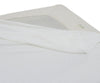 PurFlo Breathable Fitted Cot Bed Sheet White -140cm X 70cm Purflo