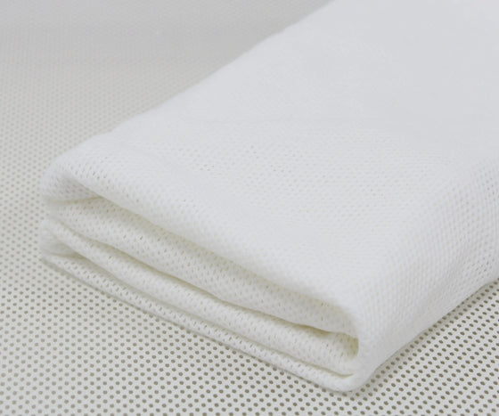 PurFlo Breathable Fitted Cot Bed Sheet White -140cm X 70cm Purflo