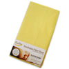 PurFlo Breathable Fitted Cot Sheet Lemon  - 120 X 60cm Purflo