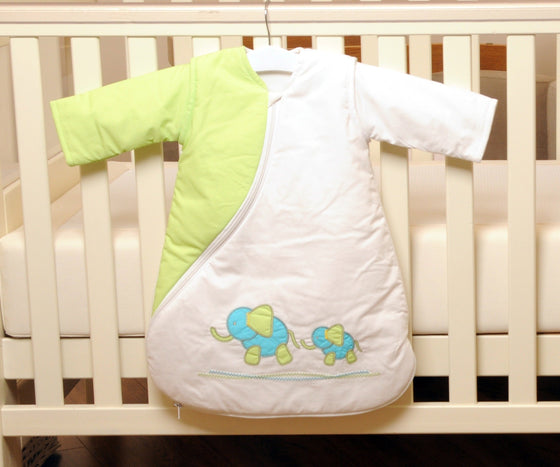 Purflo Sleepsac 0-3 Months 2.5 Tog Elephant Kiwi