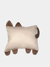 Purrfect Paws Beige Cat Mini Cotton Pillowcase Snooozeworld