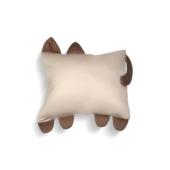 Purrfect Paws Beige Cat Mini Cotton Pillowcase Snooozeworld