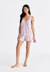 Pyjama Vest Top and Elasticated Shorts Paisie