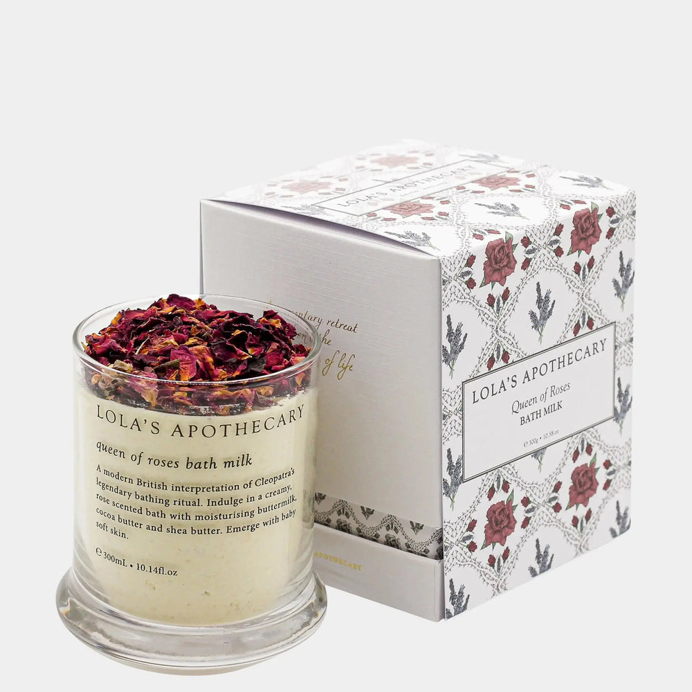 Queen of Roses Bath Milk Lola's Apothecary