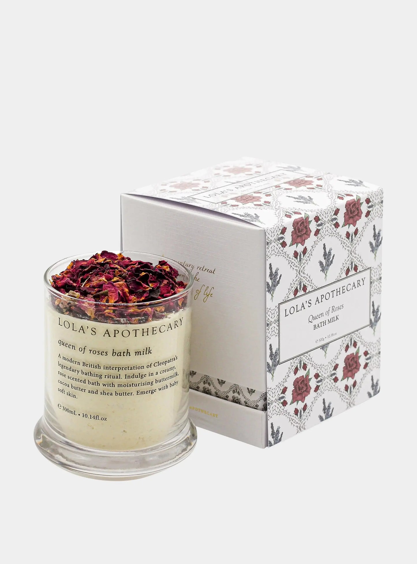 Queen of Roses Bath Milk Lola's Apothecary