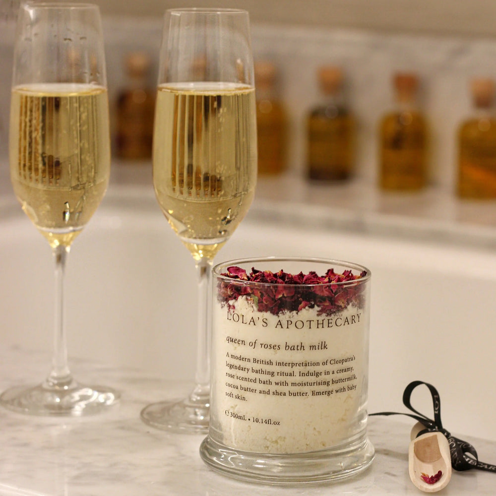 Queen of Roses Bath Milk Lola's Apothecary