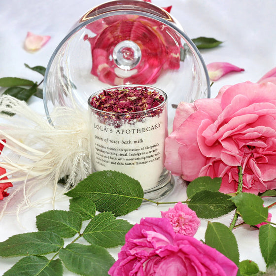 Queen of Roses Bath Milk Lola's Apothecary