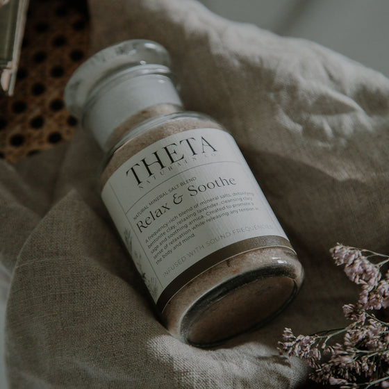 Relax & Soothe - Bath Salts Theta Naturals Co