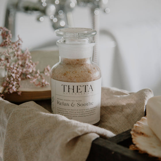 Relax & Soothe - Bath Salts Theta Naturals Co