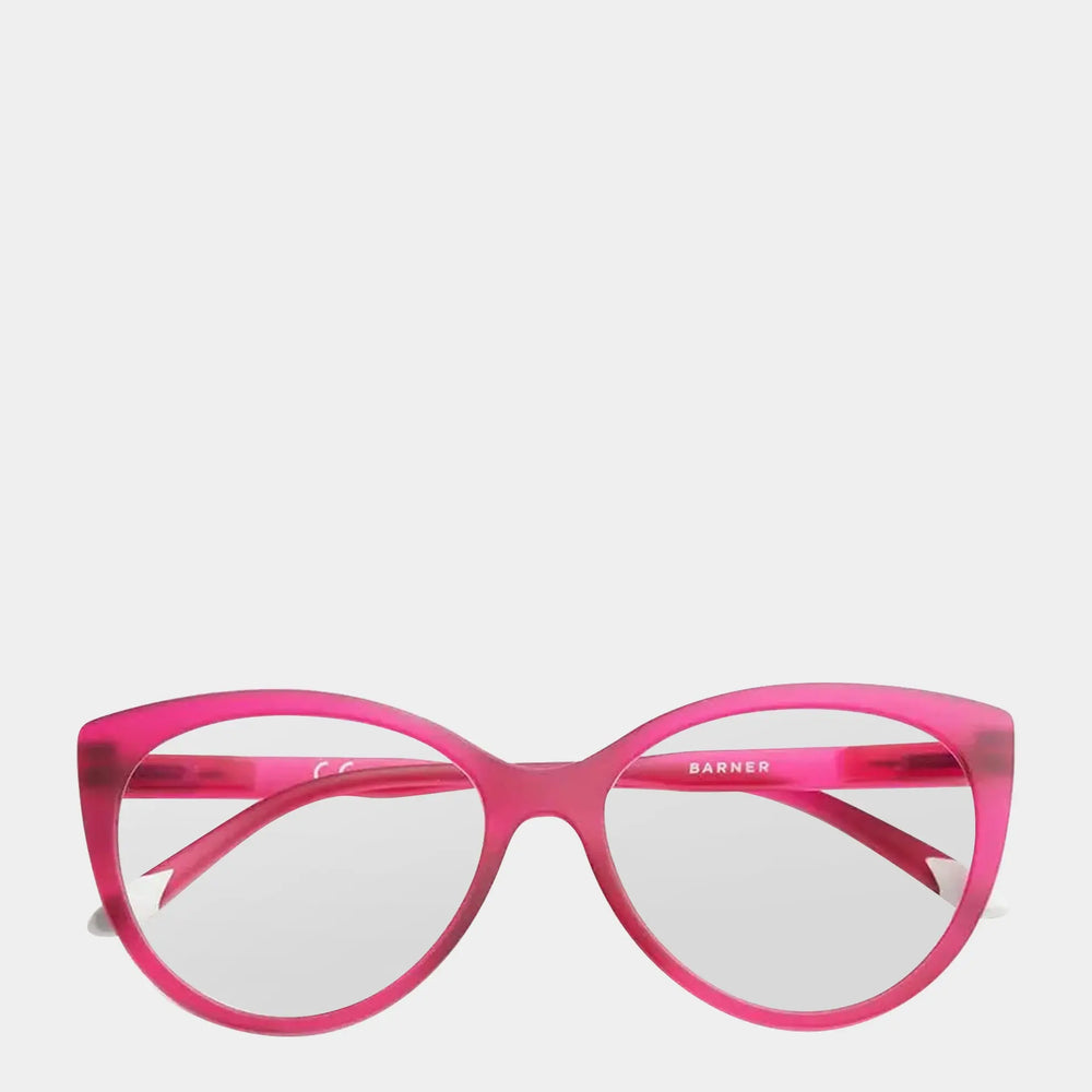 Radiant Fuchsia Belleville Glasses Barner