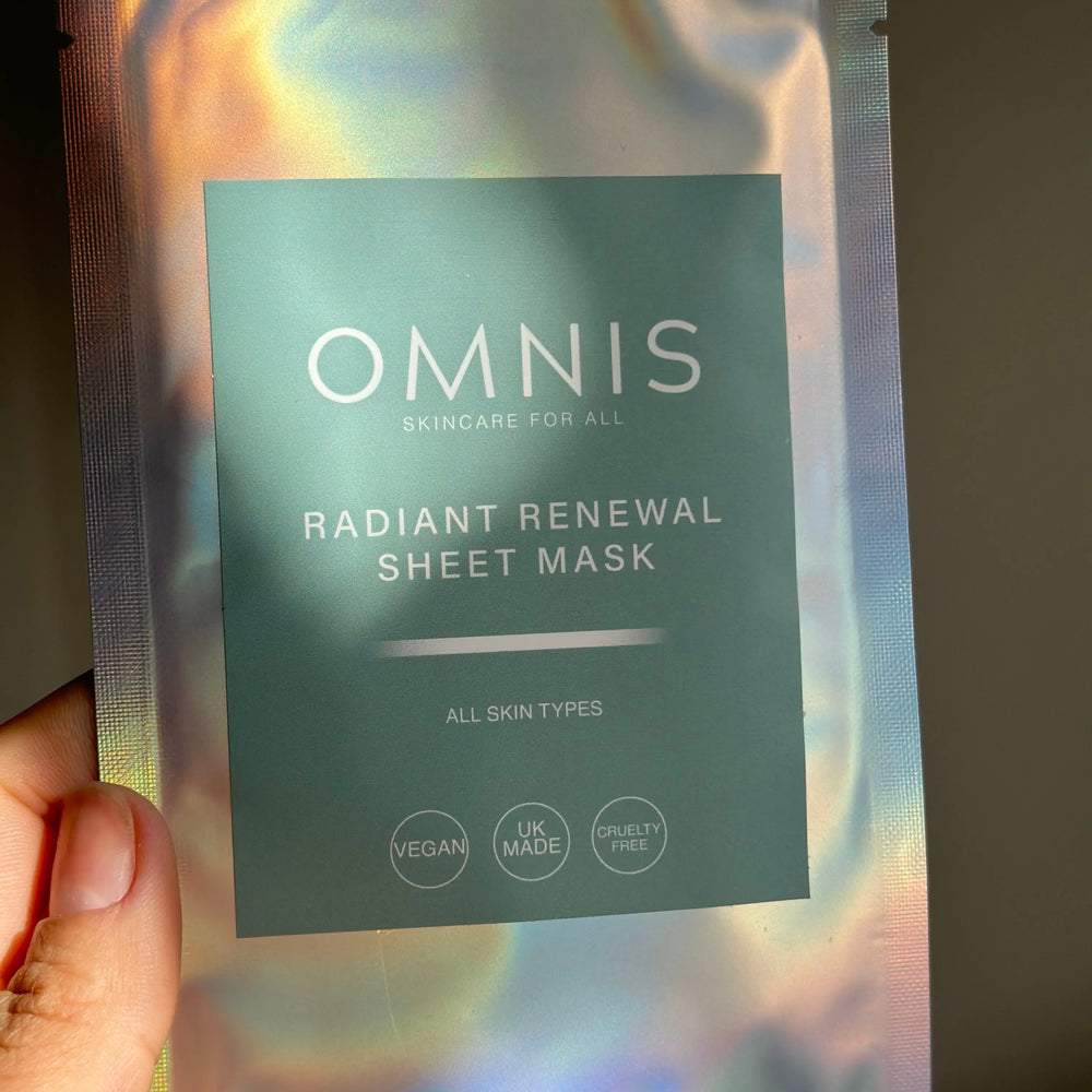 Radiant Renewal Sheet Mask Omnis Beauty