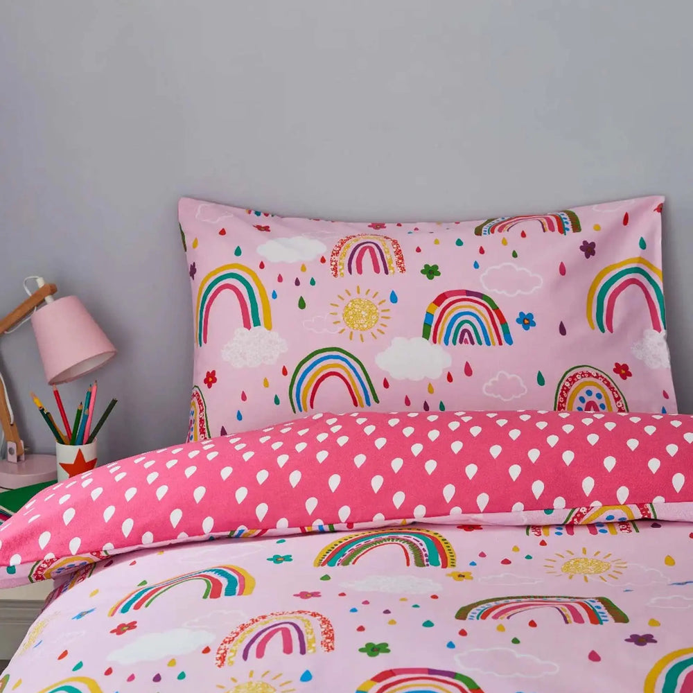 Rainbow Healthy Growth Duvet Set Silentnight