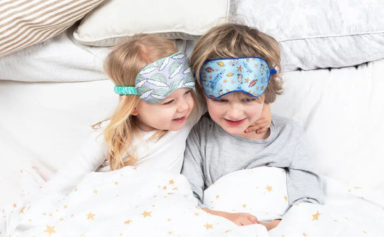 Rainbow Silk Eye Mask for Kids Jessica Russell Flint