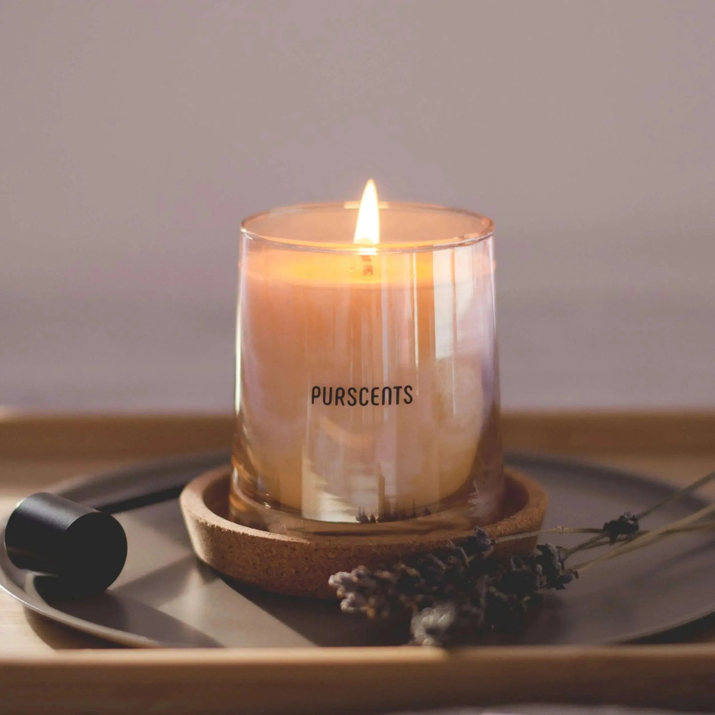 Recharge Aromatherapy Scented Candle Purscents