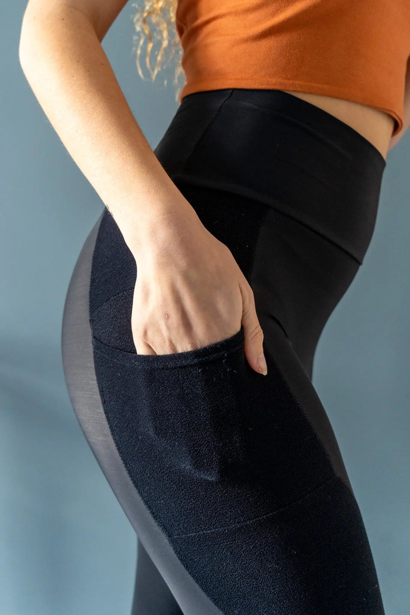 Recycled Nylon Power High Waisted Recycled Leggings - Various Colours Raw Flora