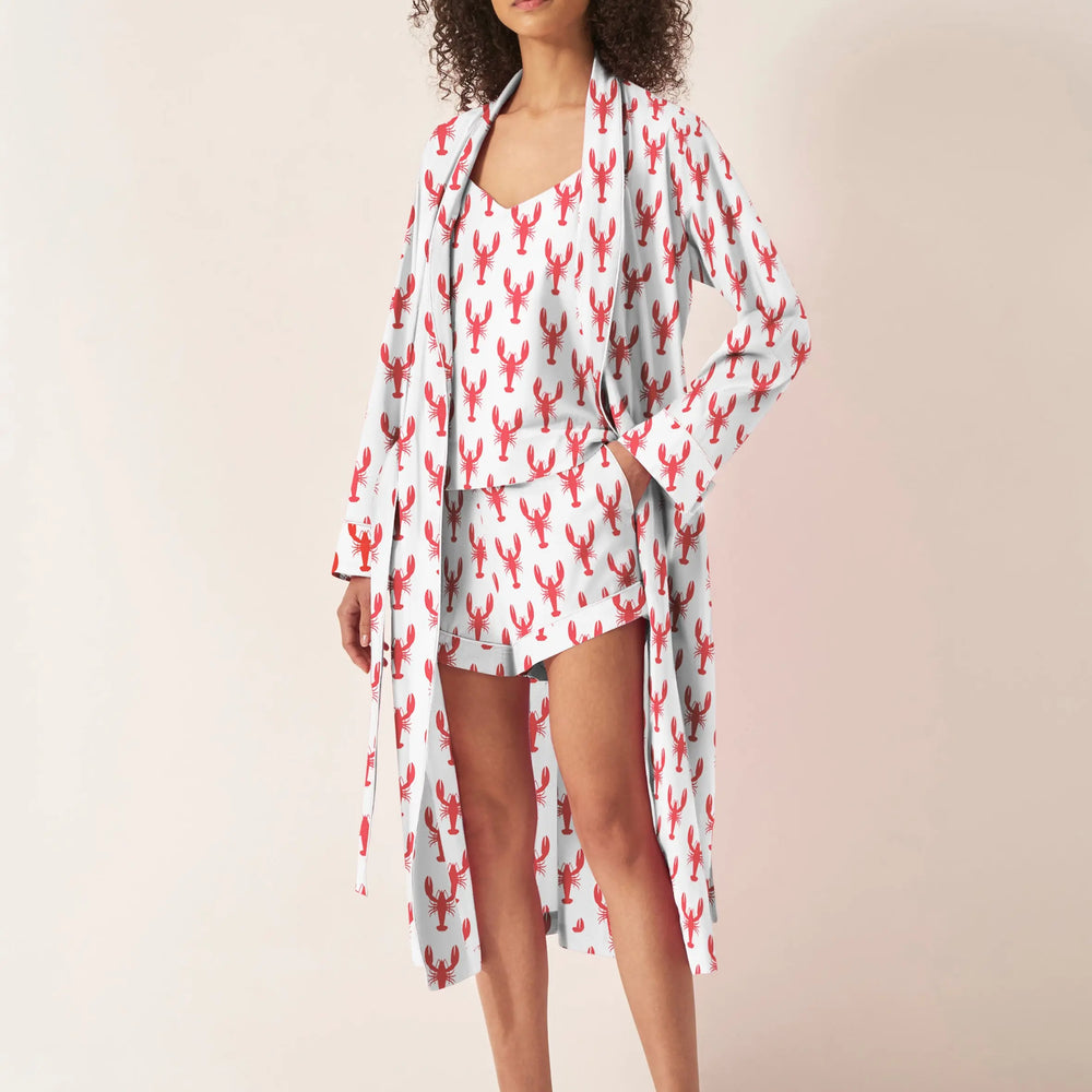 Red Lobster Organic Cotton Robe Myza