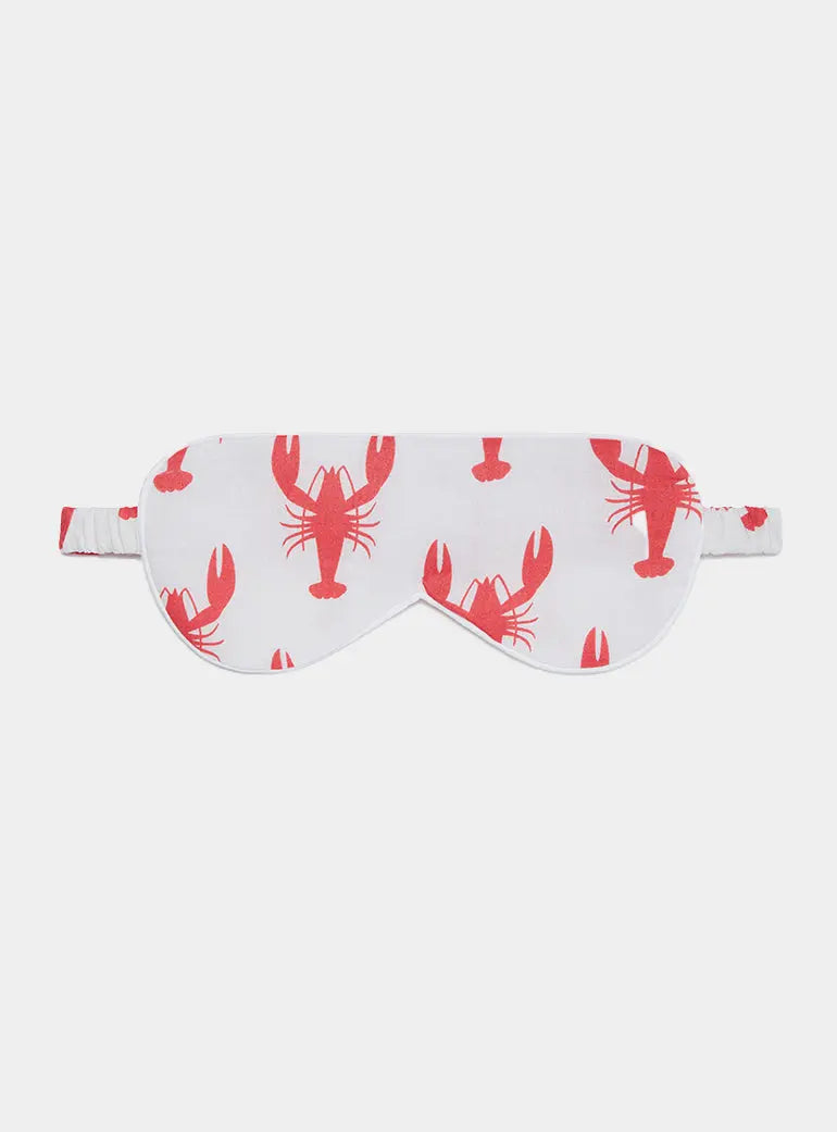 Red Lobster Organic Cotton Sleep Mask Myza