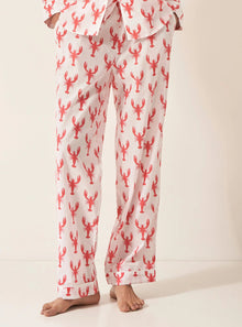  Red Lobster Women's Organic Cotton Pyjama Trouser Myza