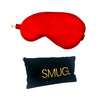 Red Satin Sleep Mask SMUG