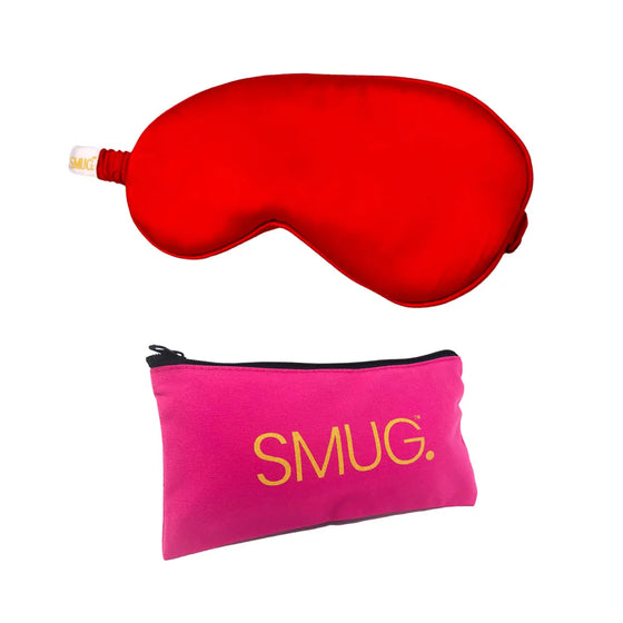 Red Satin Sleep Mask SMUG