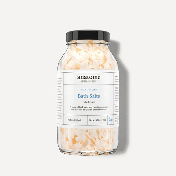 Relax + Sleep Chamomile Bath Salts anatomē