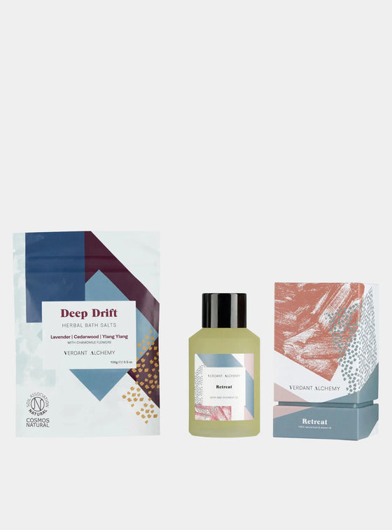 Relax and Retreat Bath Set Verdant Alchemy