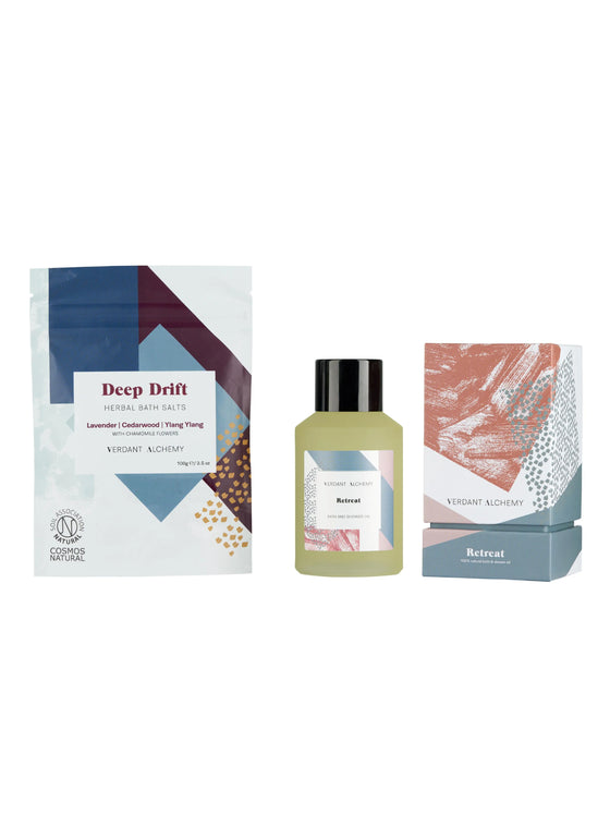 Relax and Retreat Bath Set Verdant Alchemy