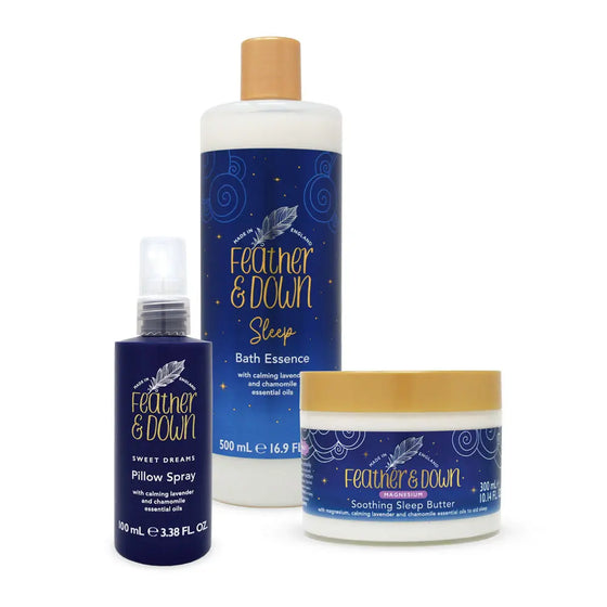 Relax, Unwind, Sleep Bundle Feather & Down