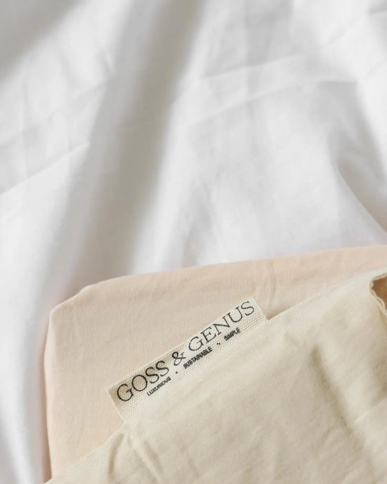 Relaxed Percale Deep Fitted Sheet Goss & Genus