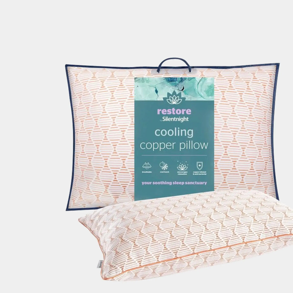 Restore Cooling Copper Pillow Silentnight