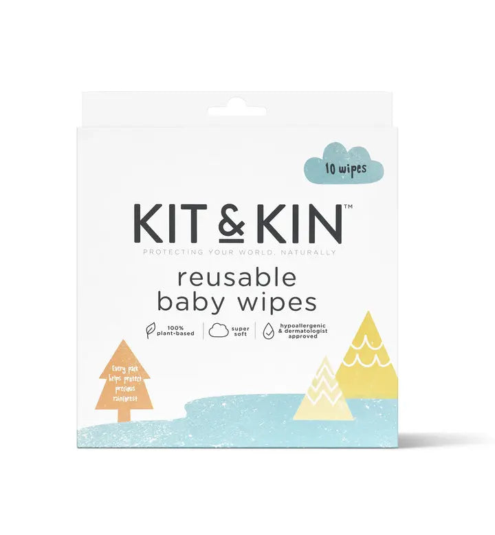 reusable baby wipes Kit & Kin