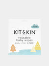 Reusable baby wipes Kit & Kin