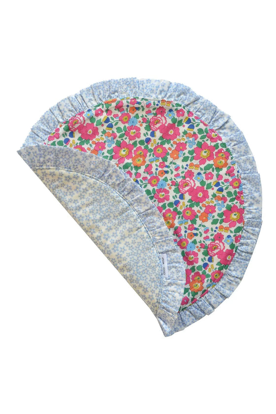 Reversible Circle Frill Placemat Made With Liberty Fabric BETSY & DITSY DOT Coco & Wolf