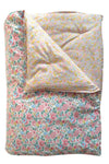 Reversible Heirloom Quilt Made With Liberty Fabric BETSY CANDY FLOSS & WILTSHIRE BUD PINK Coco & Wolf