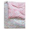 Reversible Heirloom Quilt Made With Liberty Fabric BETSY GREY & WILTSHIRE PINK Coco & Wolf