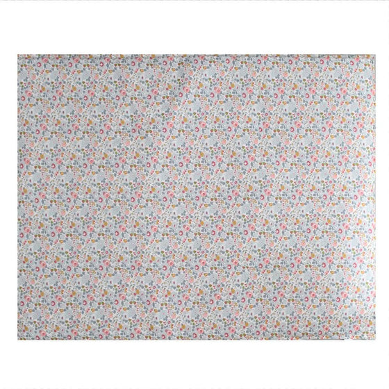 Reversible Heirloom Quilt Made With Liberty Fabric BETSY GREY & WILTSHIRE PINK Coco & Wolf