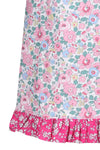 Reversible Ruffle Apron BETSY CANDY FLOSS & CAPEL FUCHSIA Coco & Wolf