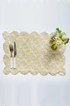 Reversible Scalloped Placemat Made With Liberty Fabric MICHELLE & BETSY Coco & Wolf