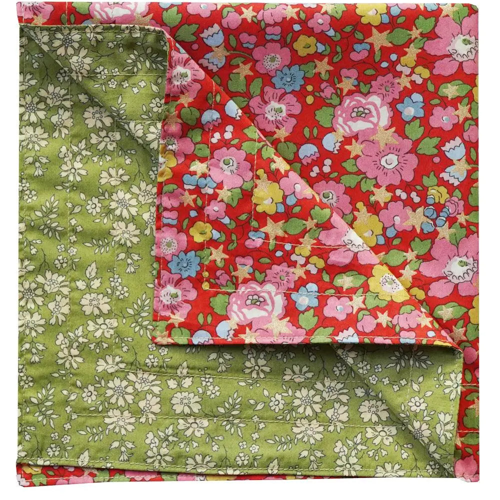 Reversible Stitch Napkin Set Made With Liberty Fabric BETSY STAR & CAPEL Coco & Wolf