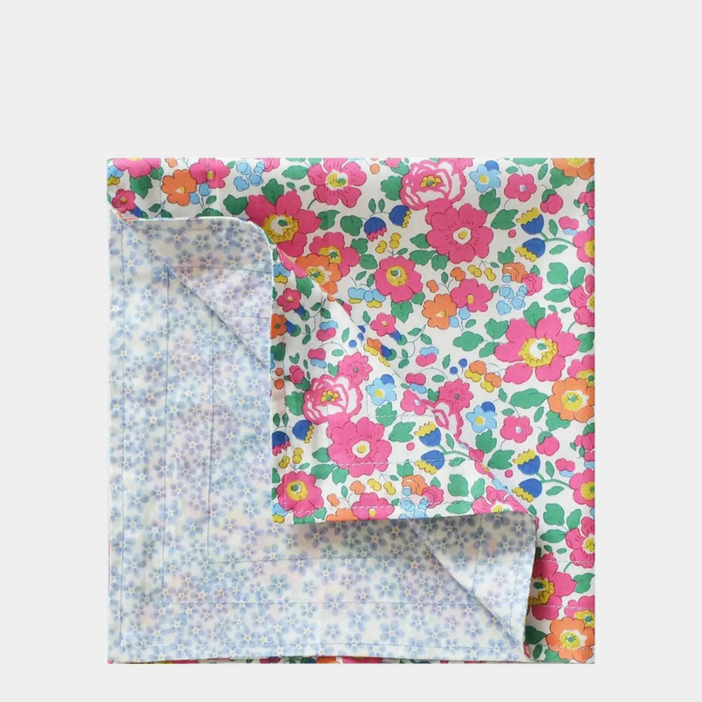 Reversible Stitch Napkin Set Made With Liberty Fabric BETSY & DITSY DOT Coco & Wolf