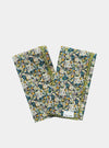 Reversible Stitch Napkin Set Made With Liberty Fabric LIBBY & CAPEL PISTACHIO Coco & Wolf