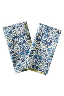  Reversible Stitch Napkin Set Made With Liberty Fabric LODDEN & CAPEL Coco & Wolf