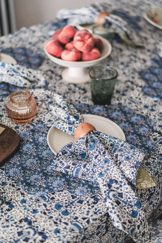 Reversible Tablecloth Made With Liberty Fabric LODDEN & CAPEL Coco & Wolf