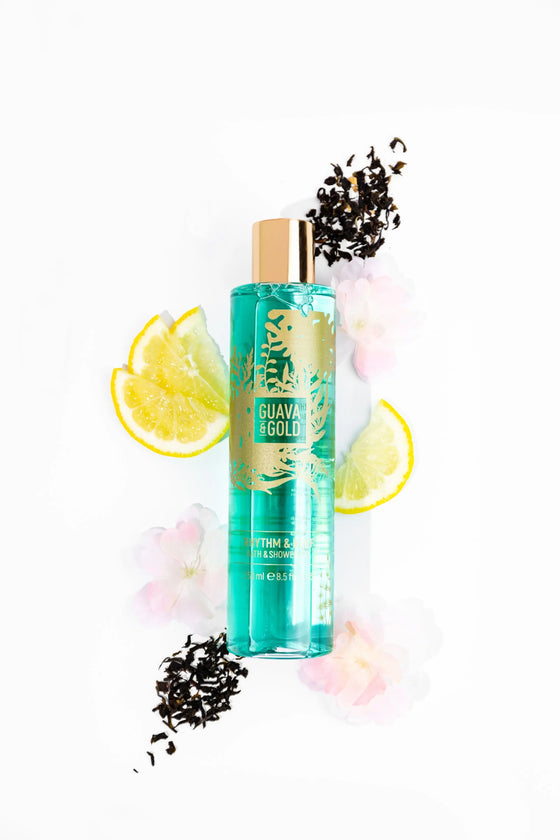 Rhythm and Reef Bath & Shower Gel Guava & Gold