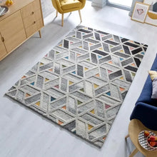  River Geometric Rug Dunelm